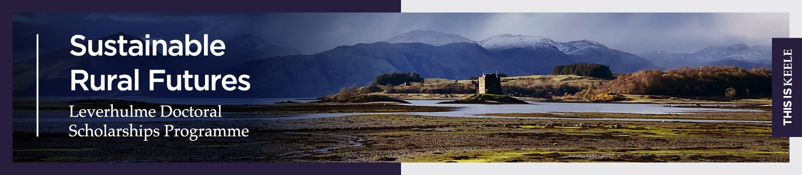 Leverhulme Doctoral Scholarships Centre for Sustainable Rural Futures banner