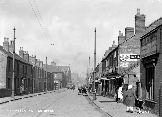 Longton, Uttoxeter Road, c.1920