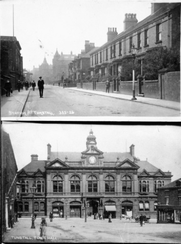 Tunstall, Station Road, 1920